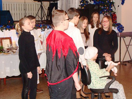 Grafika #6: 25.I.2015 występy artystyczne w trakcie X Powiatowego Turnieju Kół Gospodyń Wiejskich w Nowej Wsi Lęborskiej