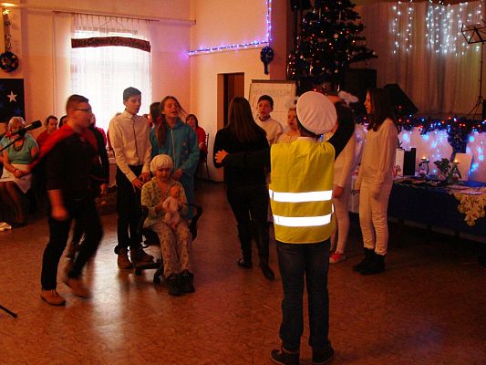 Grafika #7: 25.I.2015 występy artystyczne w trakcie X Powiatowego Turnieju Kół Gospodyń Wiejskich w Nowej Wsi Lęborskiej