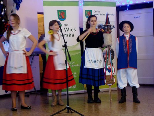 Grafika #14: 25.I.2015 występy artystyczne w trakcie X Powiatowego Turnieju Kół Gospodyń Wiejskich w Nowej Wsi Lęborskiej