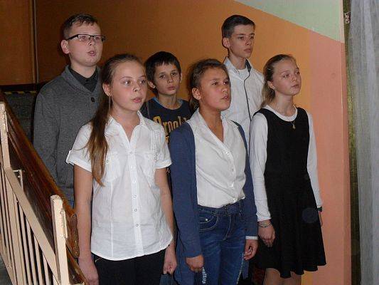 Grafika #10: Apel z okazji Święta Niepodległości.