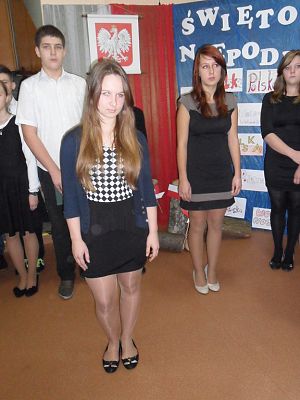 Grafika #13: Apel z okazji Święta Niepodległości.