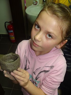 Grafika #6: Lekcja historii klasy IV w lęborskim muzeum