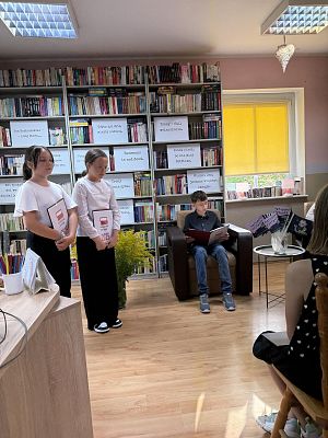 Grafika 13: Narodowe czytanie - Biblioteka Publiczna Gminy Nowa Wieś Lęborska